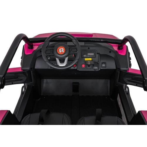 Pojazd Elektryczny RACING Road 2000 4x120W – Różowy JL218.ROZ